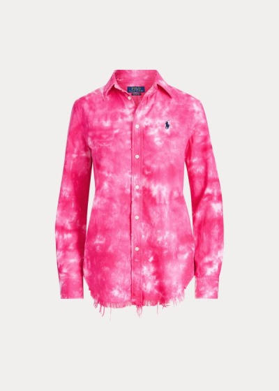 Camisa Polo Ralph Lauren Tie-Dye Mulher 01872-KXQH